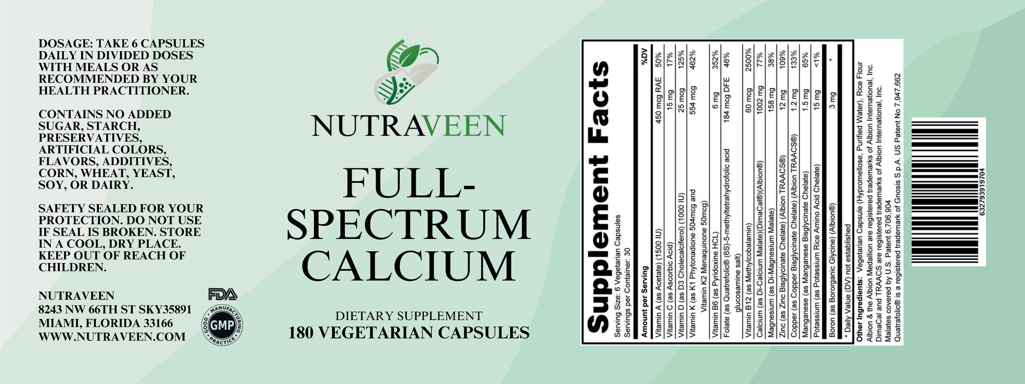 Full-Spectrum Calcium