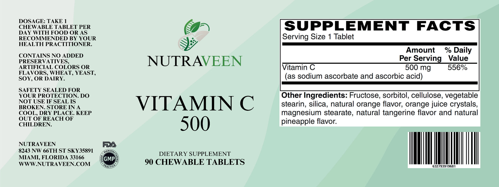 Vitamin C 500 Chewables