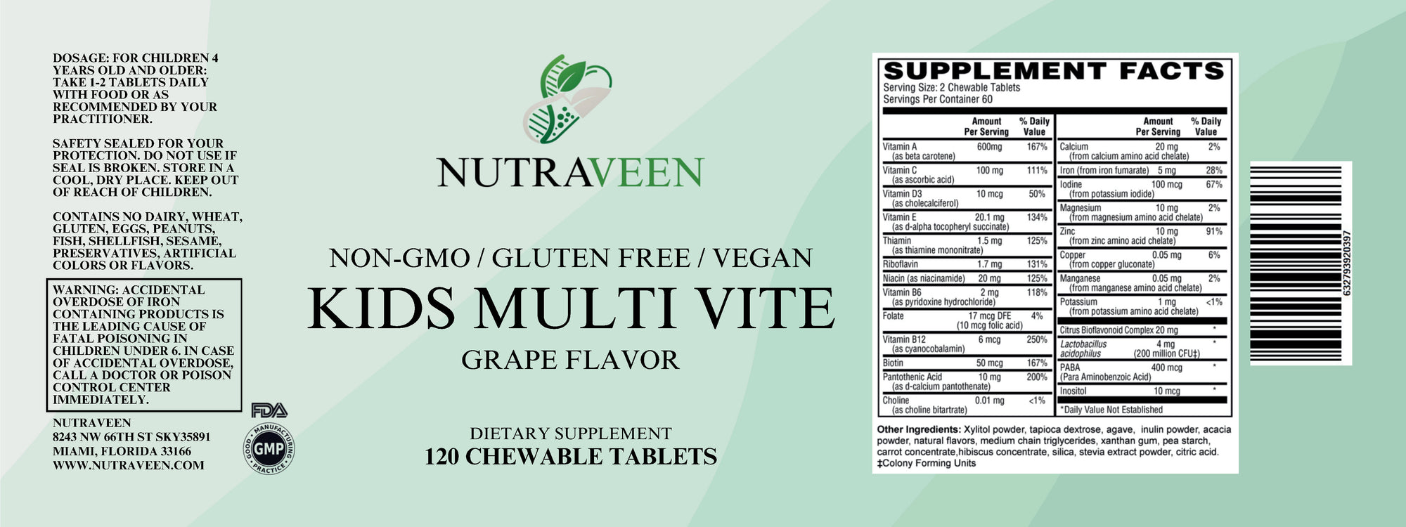 Kid’s Chewable Multi Vite