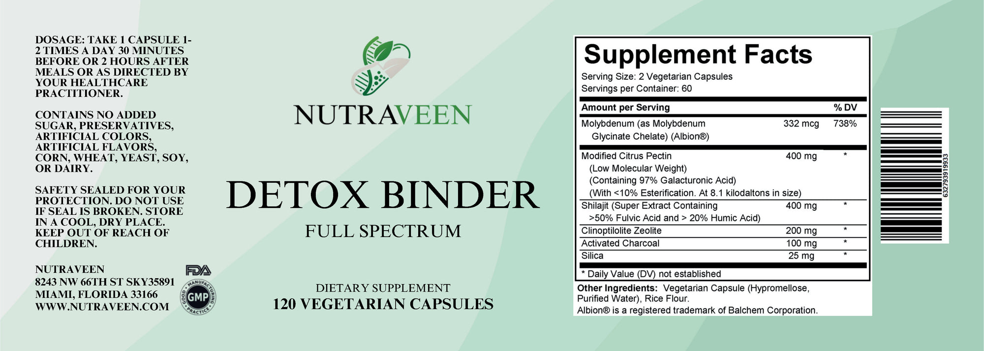 Detox Binder (Full Spectrum)