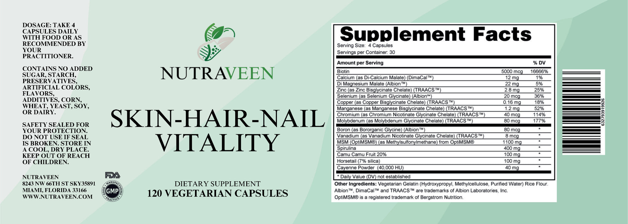 Skin-Hair-Nail Vitality