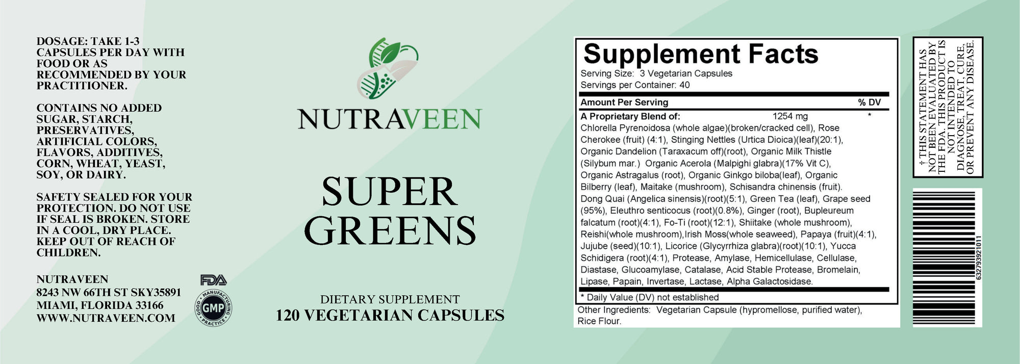 Super Greens Capsules