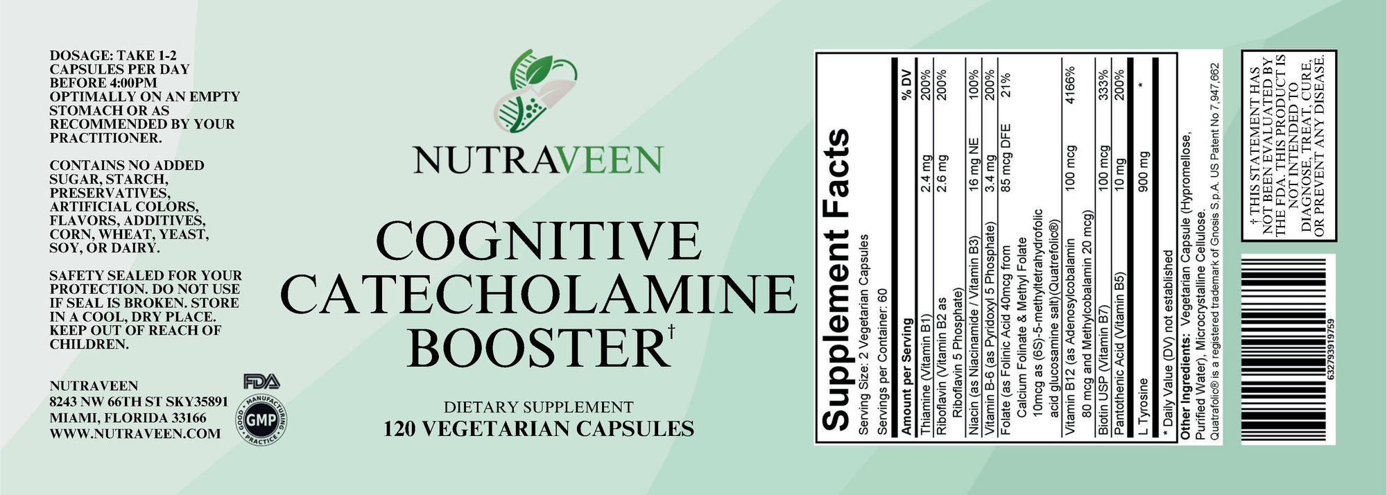 Cognitive Catecholamine Booster
