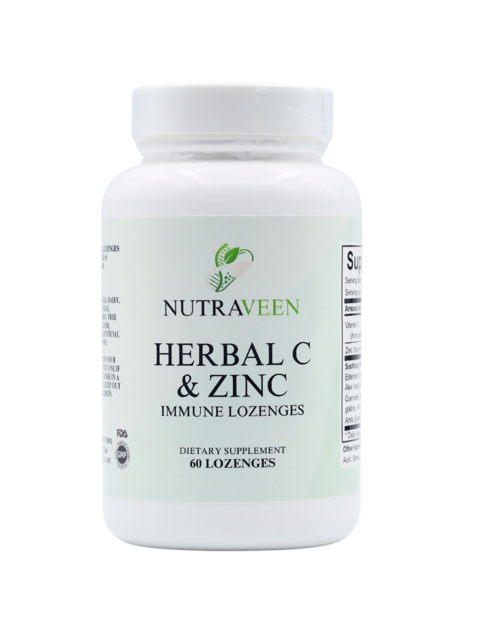 Herbal C &amp; Zinc immune Lozenges