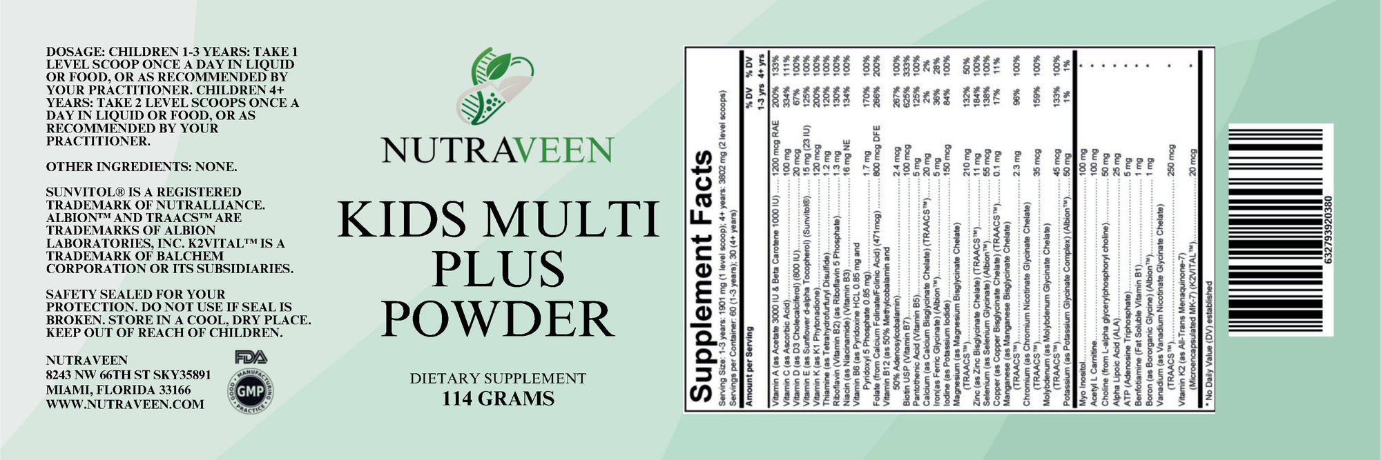 Kids Multi Plus Powder