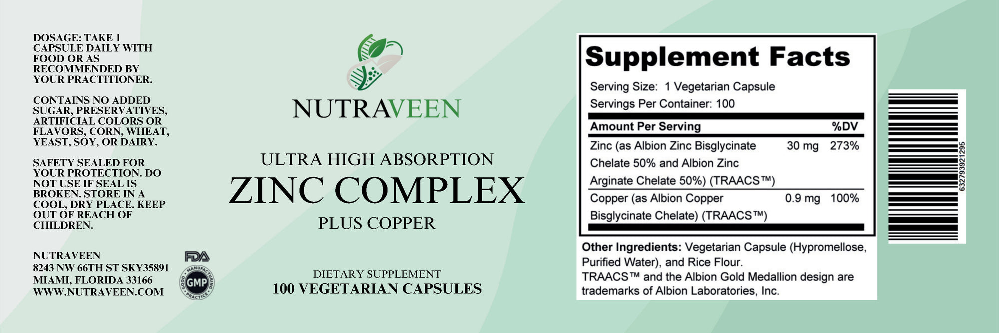 Zinc Complex Plus Copper