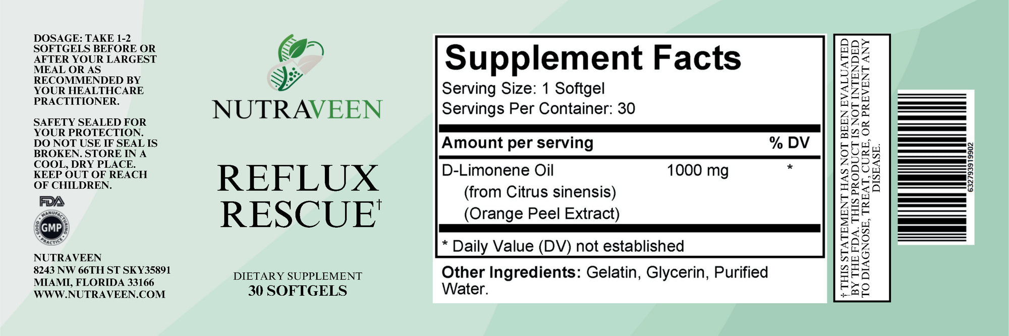 D Limonene Reflux Rescue