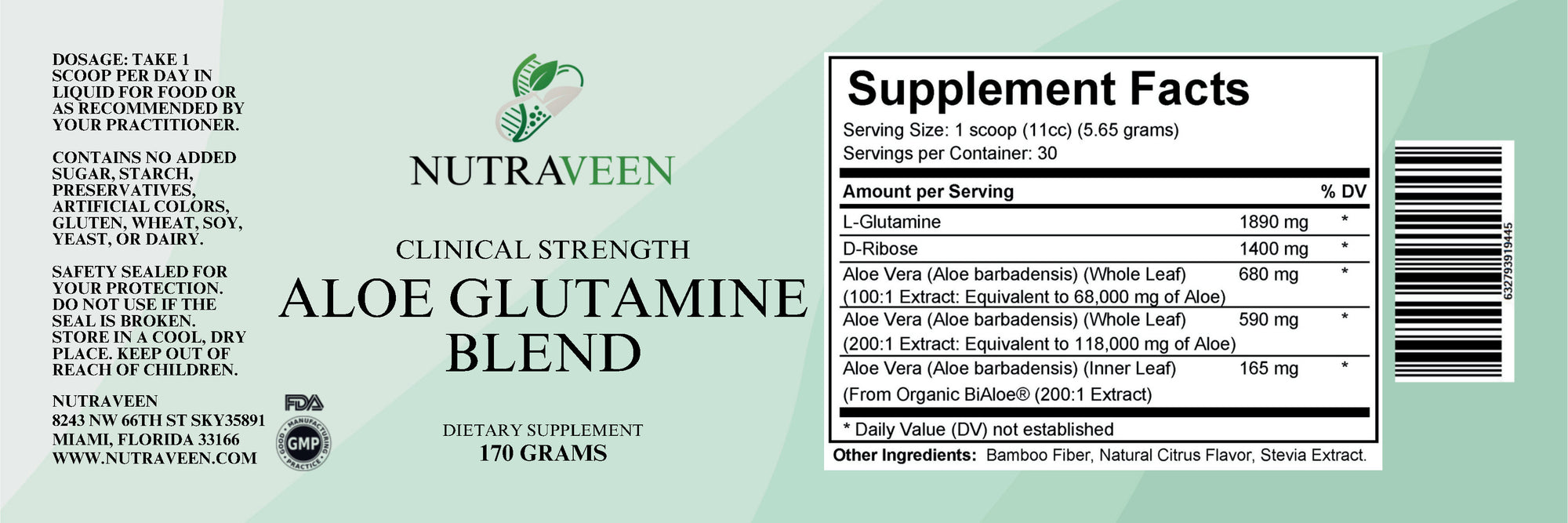 Aloe Glutamine Blend