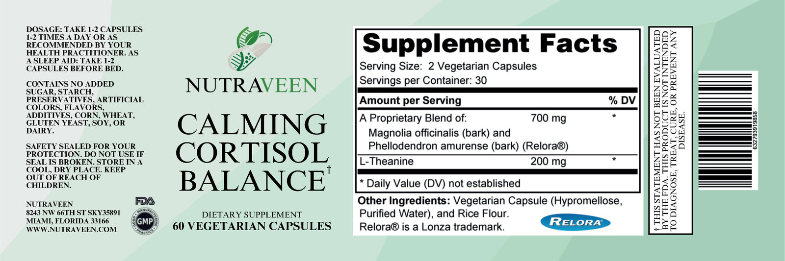 Calming Cortisol Balance