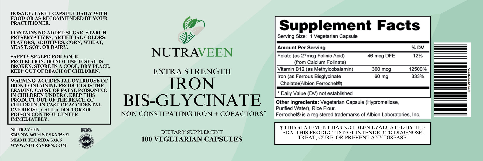 Iron Bis-Glycinate