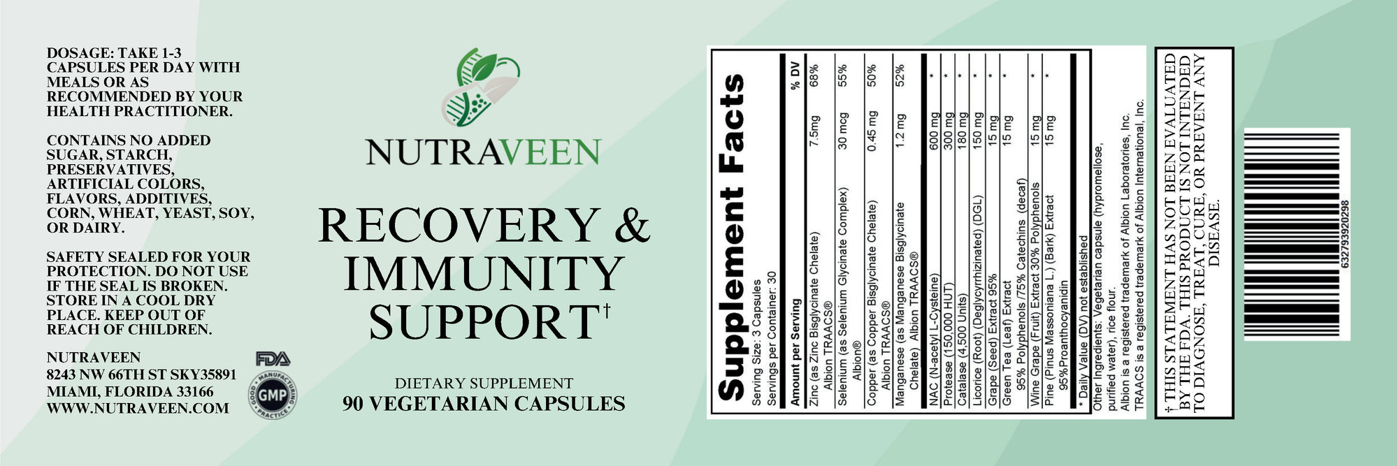 Recovery &amp; Immunity Support