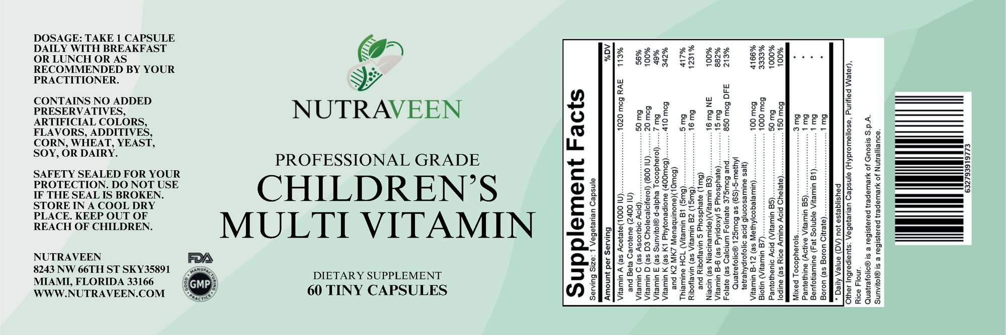 Children’s Multi Vitamin Capsules