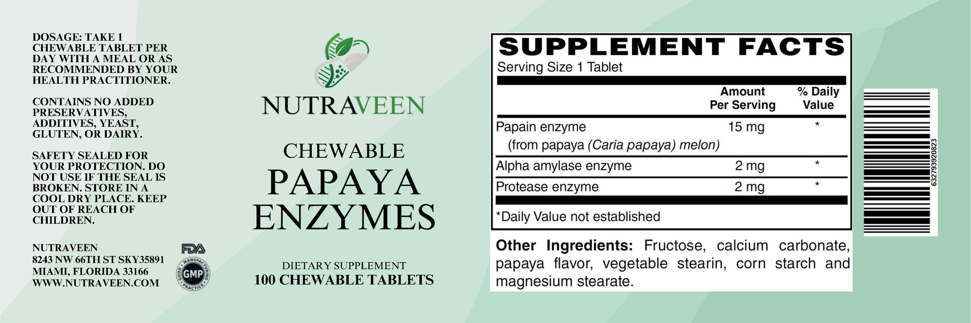 Chewable Papaya Enzymes