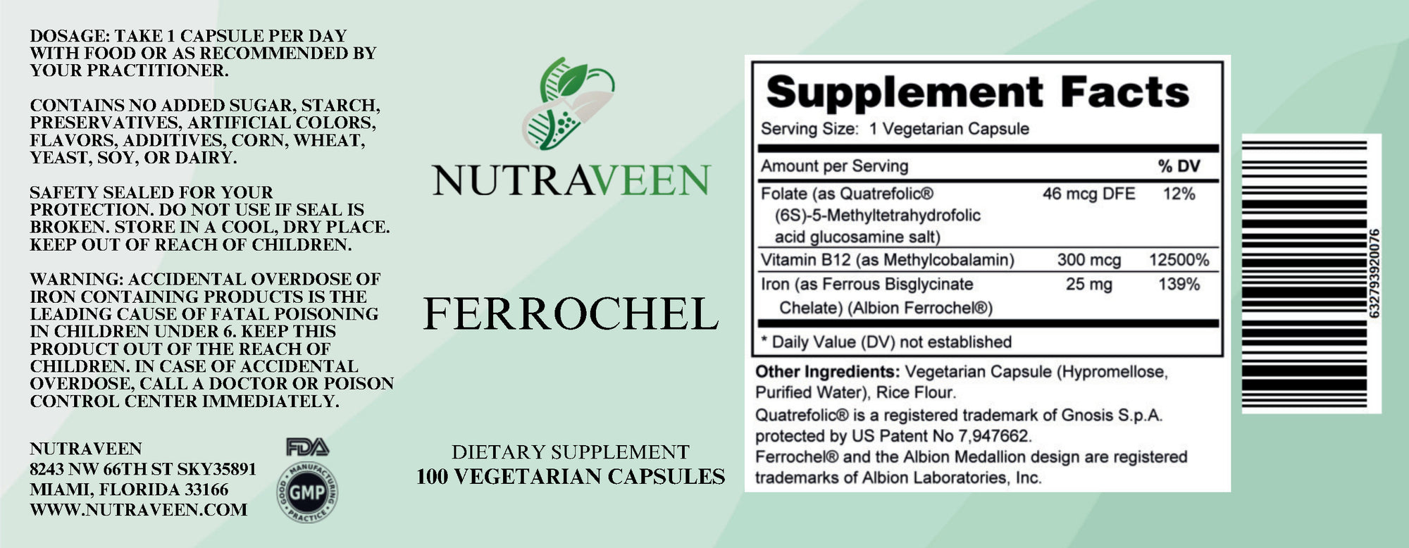 Ferrochel Plud (25mg)