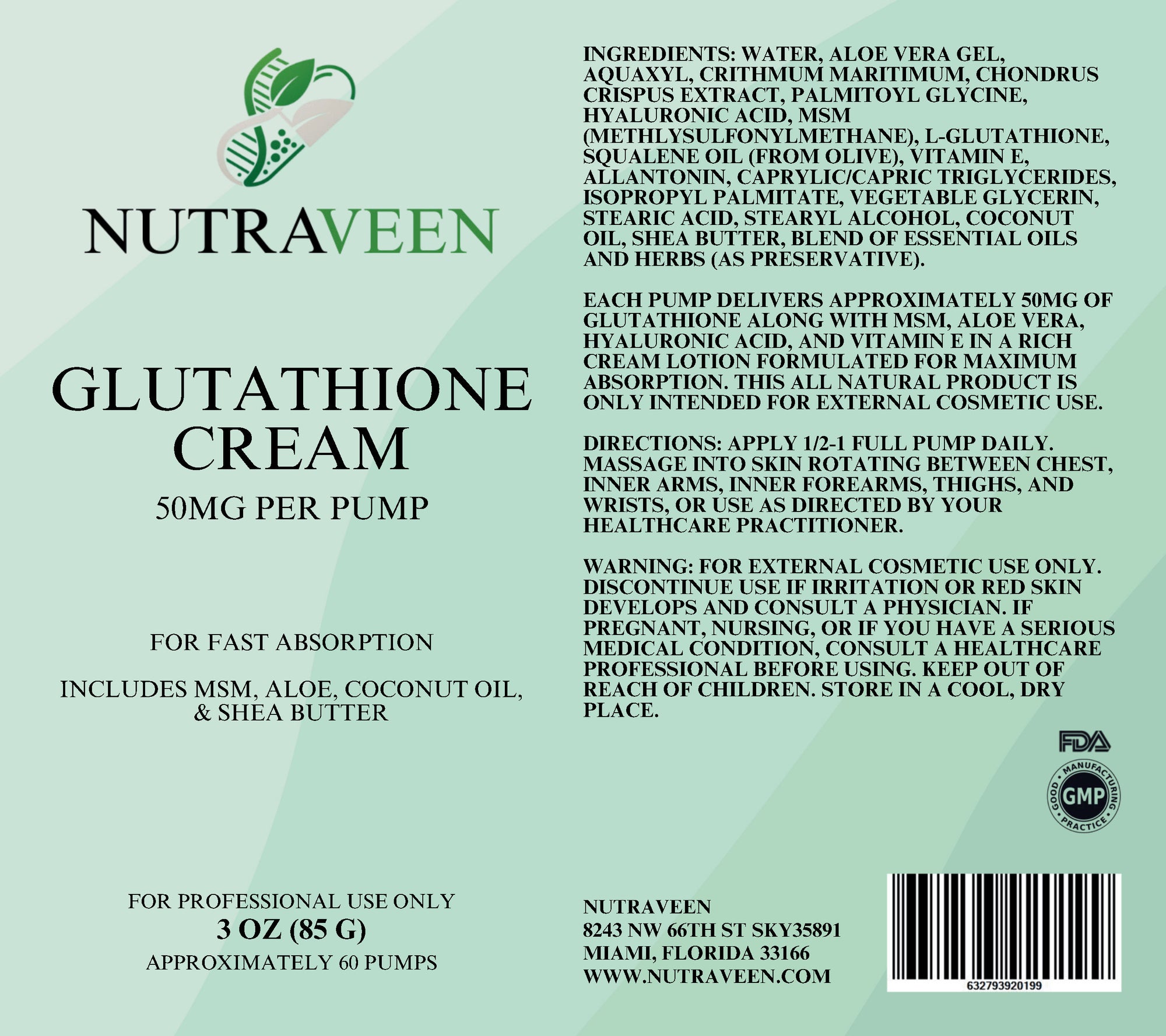 Glutathione Cream